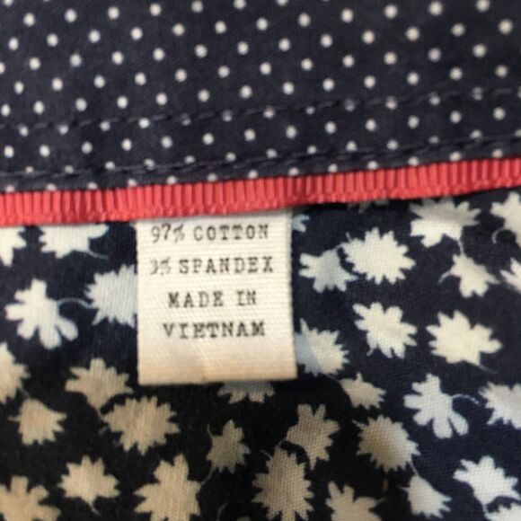 Society of Threads Mens XL Slim Fit Long Sleeve Floral Button Up Shirt Blue - Picture 11 of 12